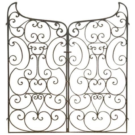 Pair of Wrought Iron Doors