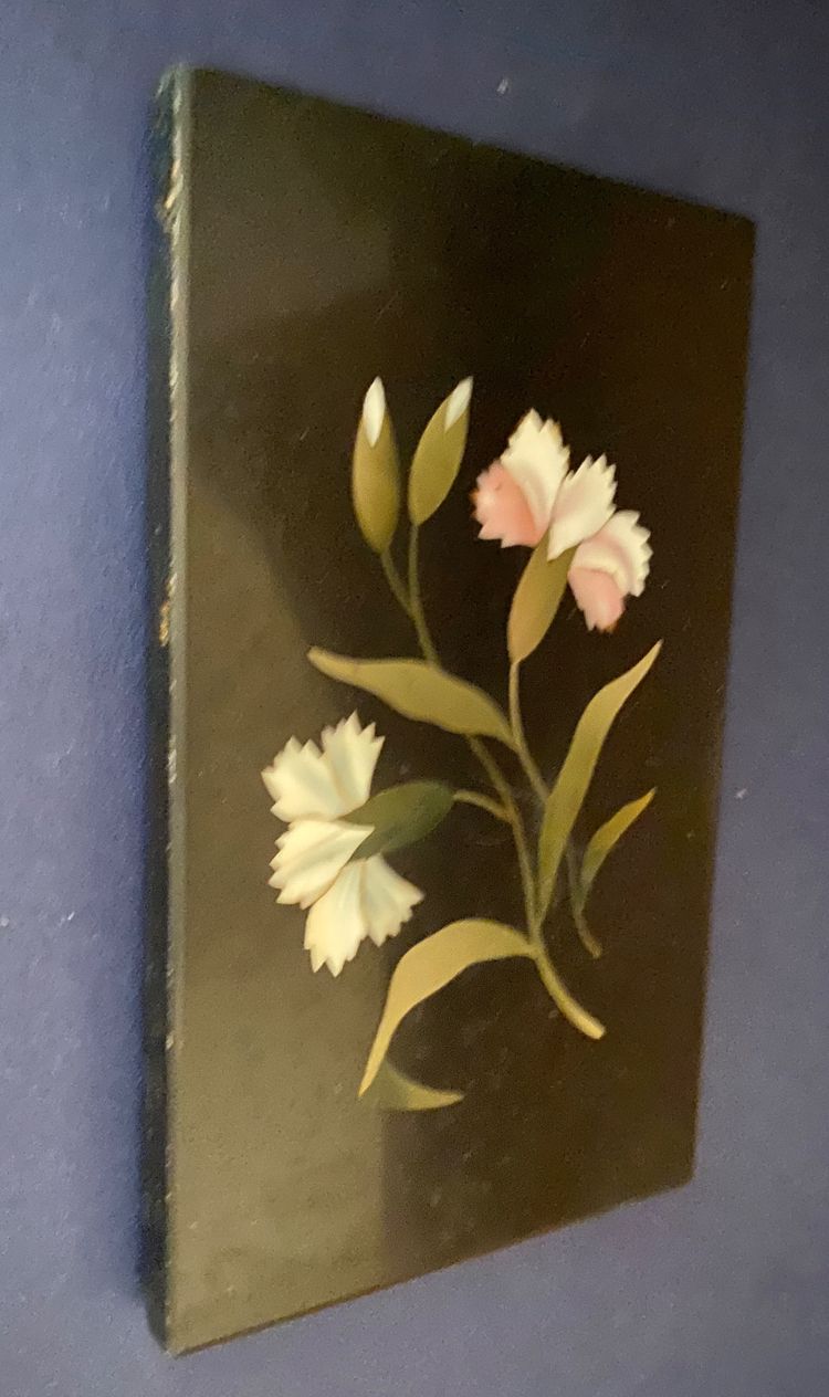 Pietra dura. Presse-papiers en marqueterie de pierres et marbre. Italie XIXème