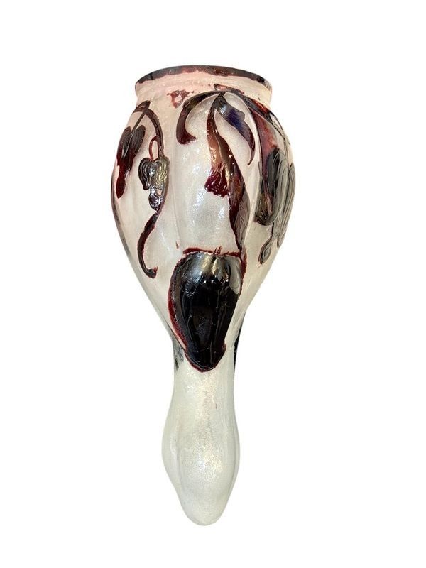 Muller Frères Lunéville Art Nouveau "Heart of Mary" lamp