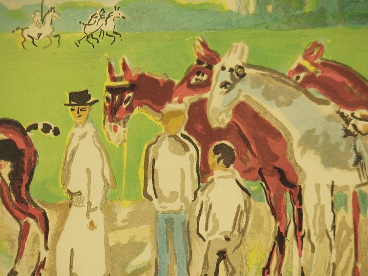 Polo Lithograph by Kees Van Dongen