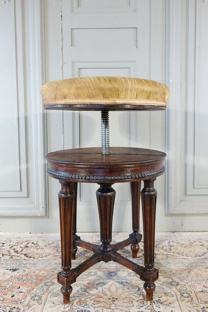 Louis XVI Style Piano Stool