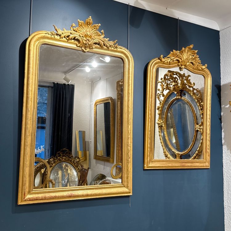 Louis Philippe mirror with pediment Ref. 597/ 102x155