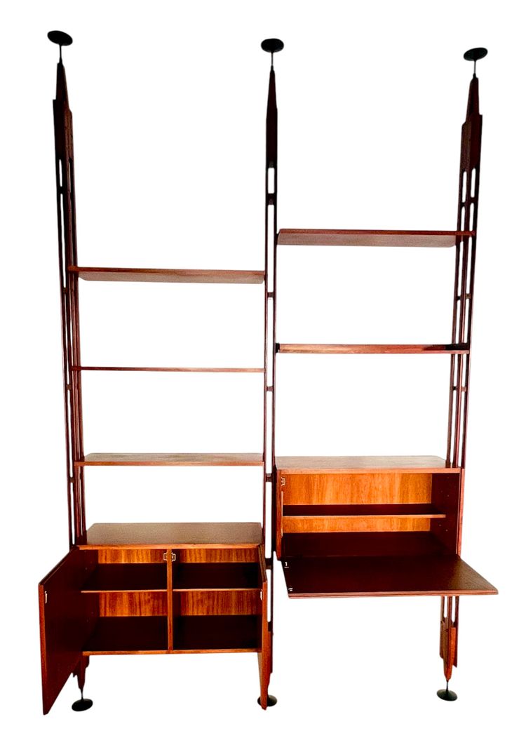 LB7 "Infinito" modular bookcase by Franco Albini for Poggi, Italy 1957