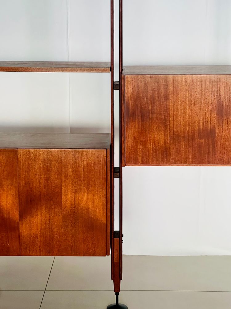 LB7 "Infinito" modular bookcase by Franco Albini for Poggi, Italy 1957