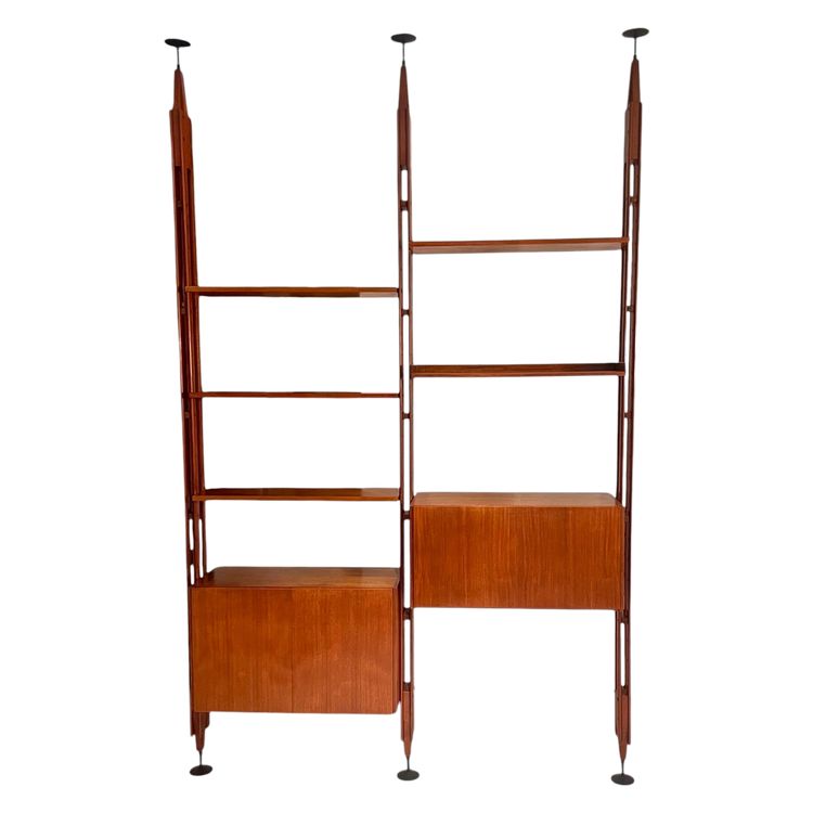 LB7 "Infinito" modular bookcase by Franco Albini for Poggi, Italy 1957