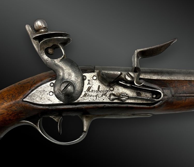 Gendarmerie PISTOL Model An IX, Manufacture Nationale de Maubeuge - France - XIXth century