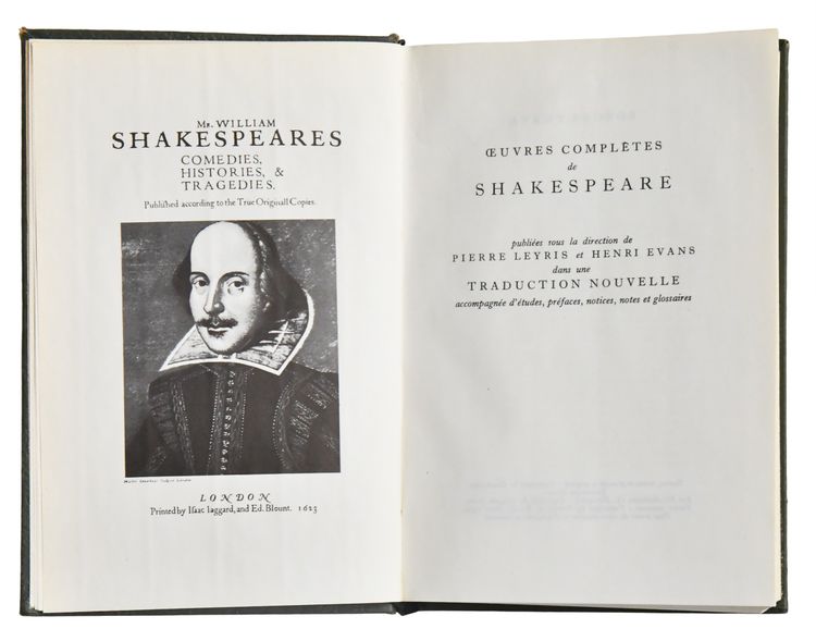 Shakespeare's complete bilingual works in 12 volumes - Club français du Livre, 1962