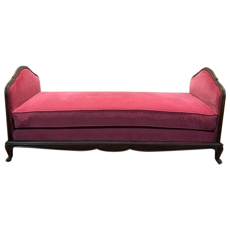 Bed - Bench - Louis XV style sofa