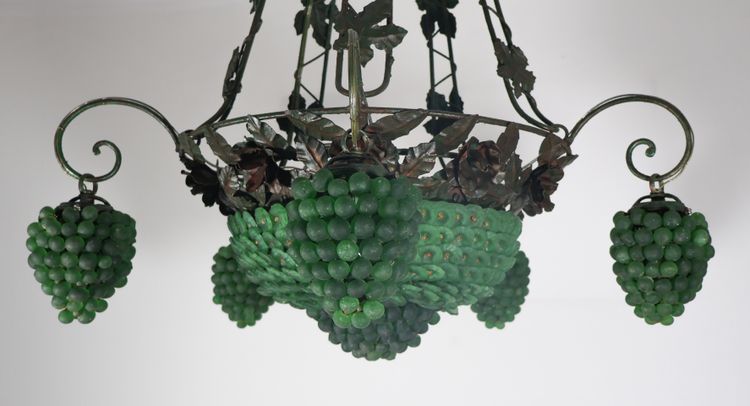 Murano chandelier Italy art deco period