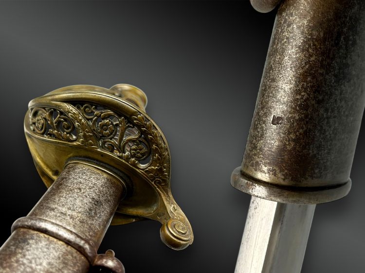 SABRE d'adjudants d'infanterie modèle 1845 - France - Circa 1885