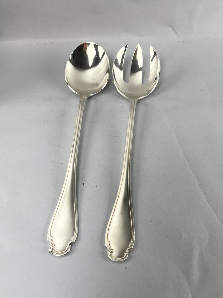 Christofle POMPADOUR salad servers