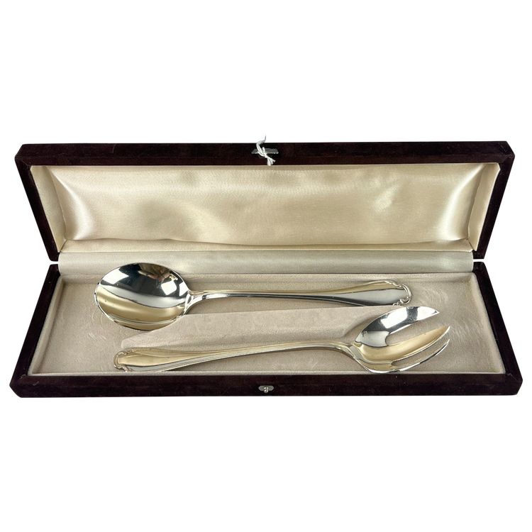 Christofle POMPADOUR salad servers