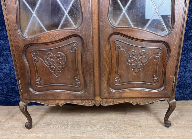 Lxv Style Oak Bookcase Circa 1950