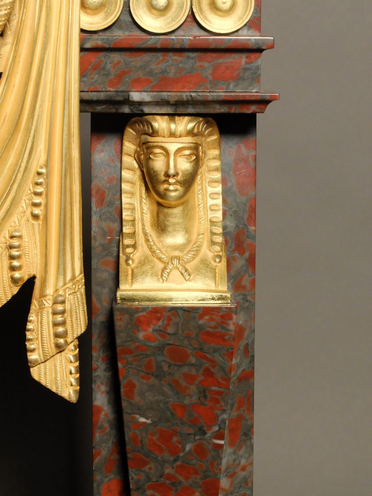 Retour d'Egypte clock circa 1800-1810