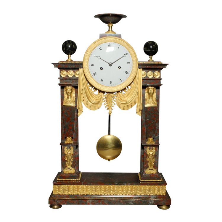 Retour d'Egypte clock circa 1800-1810