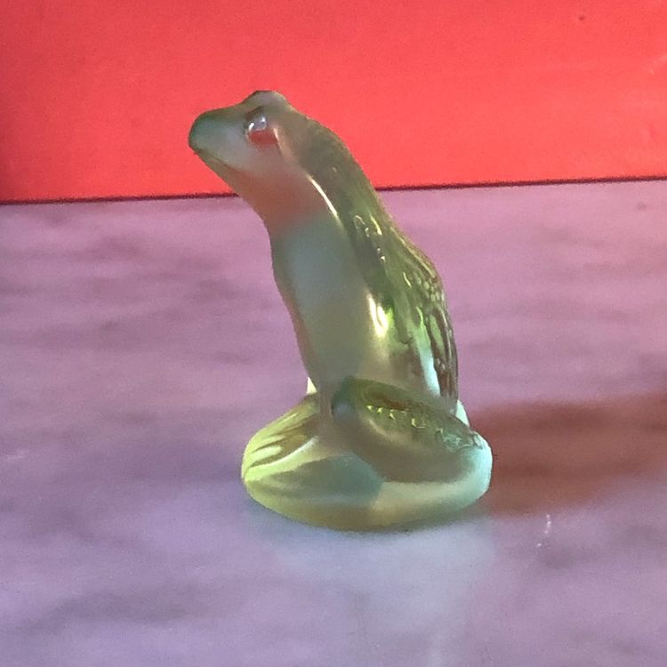 Lalique France, grenouille