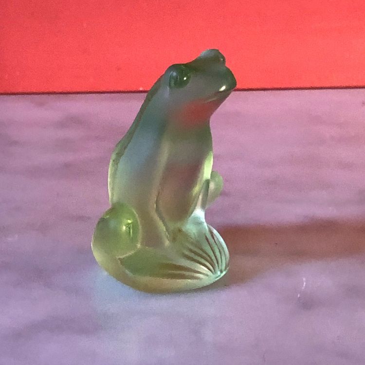 Lalique France, grenouille