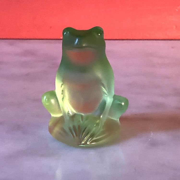 Lalique France, grenouille