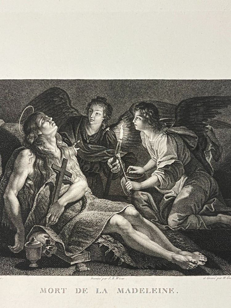 Death of the Magdalene, Rustichino, Young Bacchus A Bacchante, Etching