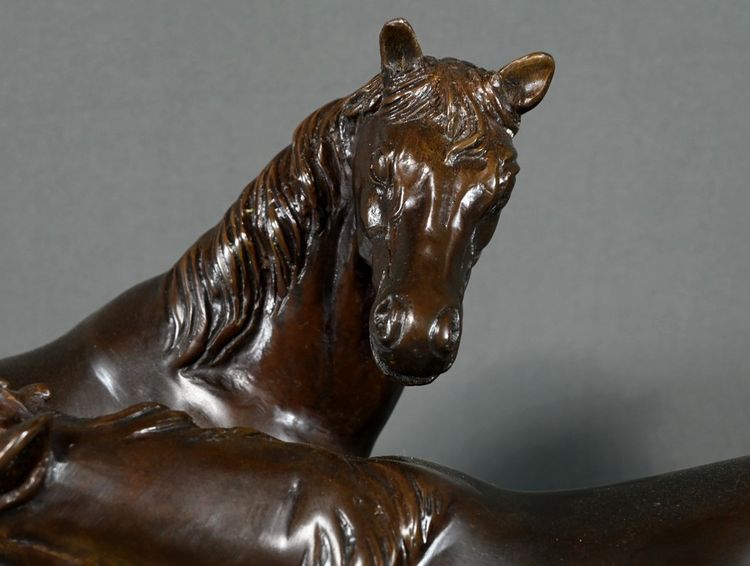 Bronze "Arabian Horses", after P-J. Mène - Early 20th century