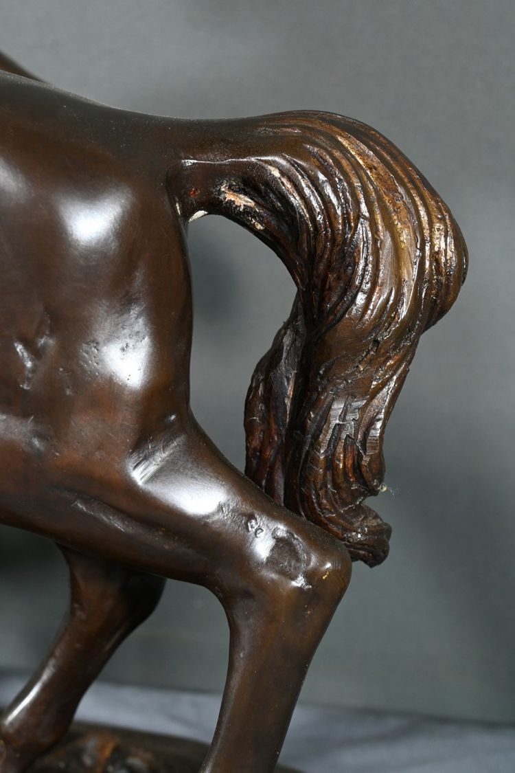 Bronze "Arabian Horses", after P-J. Mène - Early 20th century