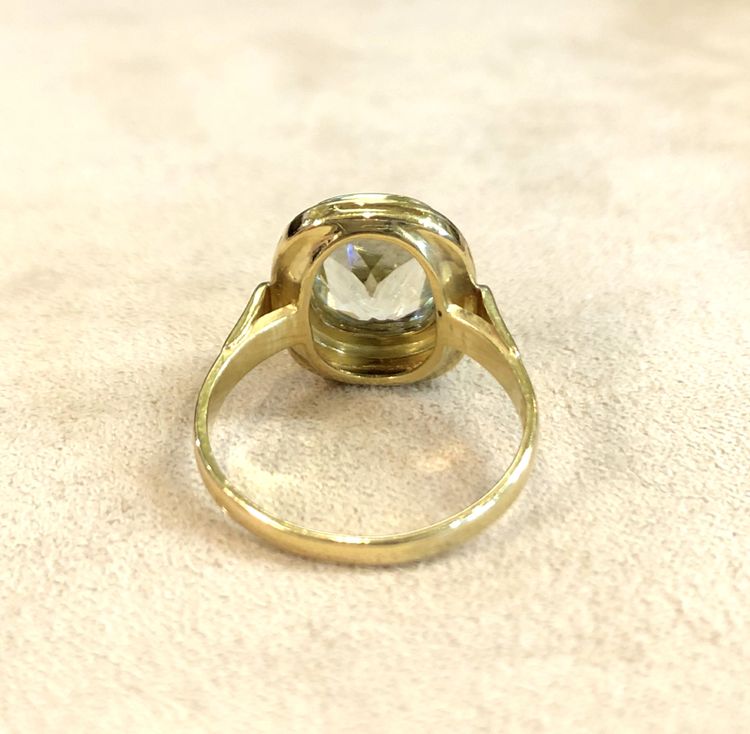 Aquamarine ring