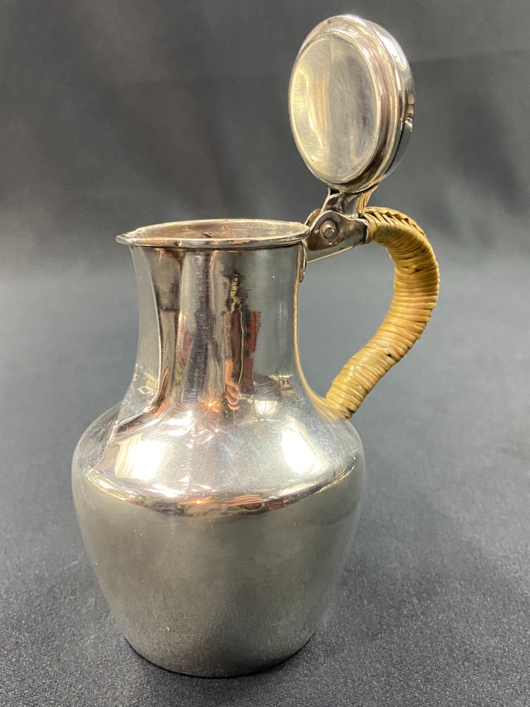 19th century silver dairy cockle