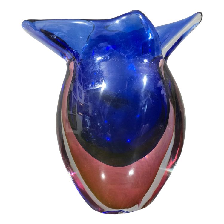 Murano submerged vase 1960s