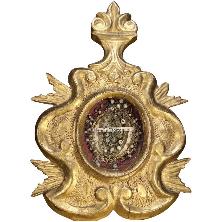 Reliquary Of Saint Dominic - Vatican Seals - Late 18th century