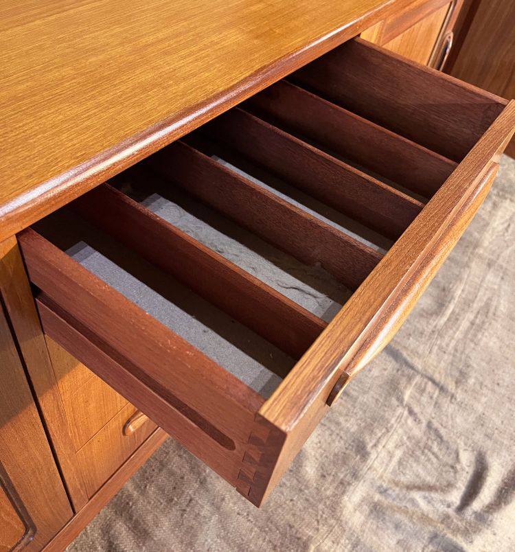 Scandinavian teak sideboard by Victor WILKINS from the 70s