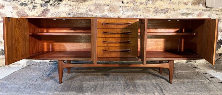 Scandinavian teak sideboard by Victor WILKINS from the 70s