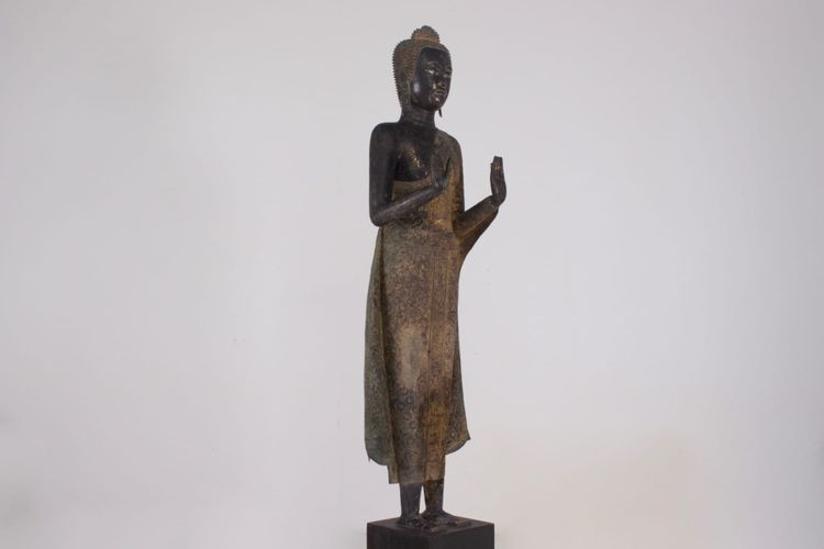 Large Bronze Buddha, Rattanakosin (185cm)