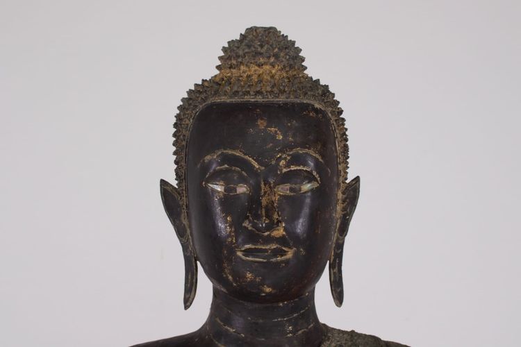 Large Bronze Buddha, Rattanakosin (185cm)