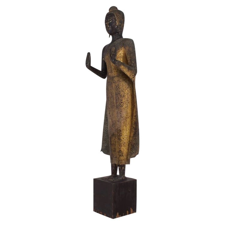 Large Bronze Buddha, Rattanakosin (185cm)