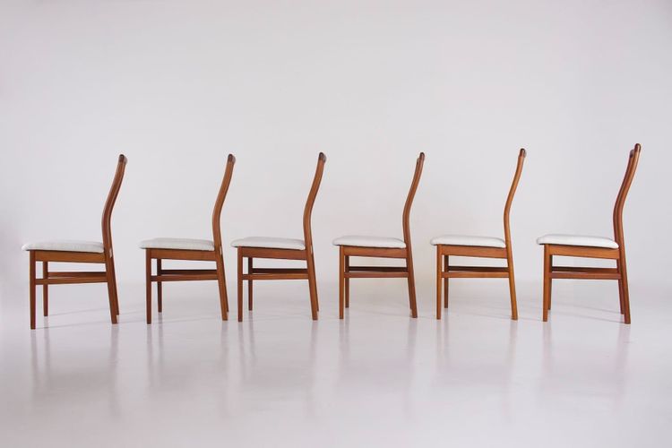 6 Kai Kristiansen Danish chairs