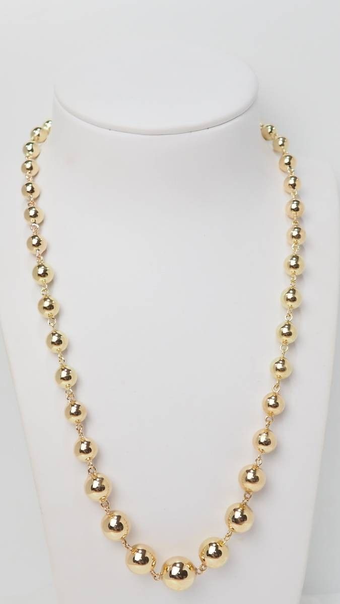 Marseille necklace in yellow gold