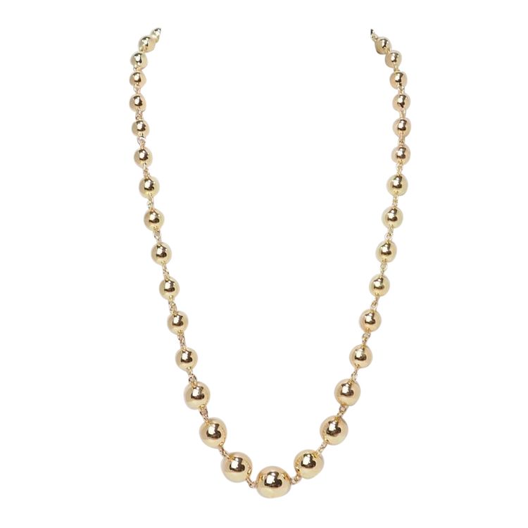 Marseille necklace in yellow gold