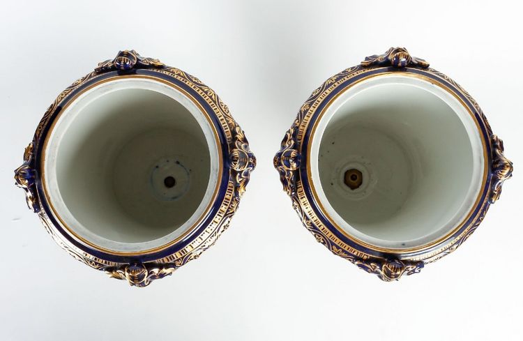 Pair Of Porcelain Vases