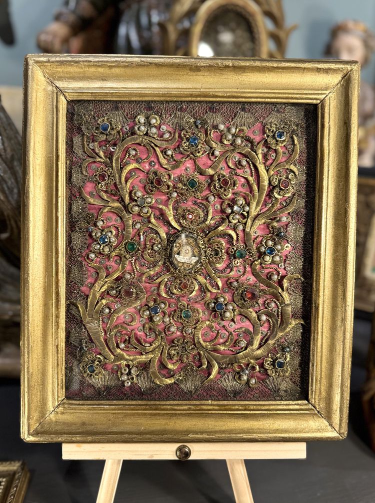 Reliques De Sainte Elisabeth Et Son Authentique De 1782