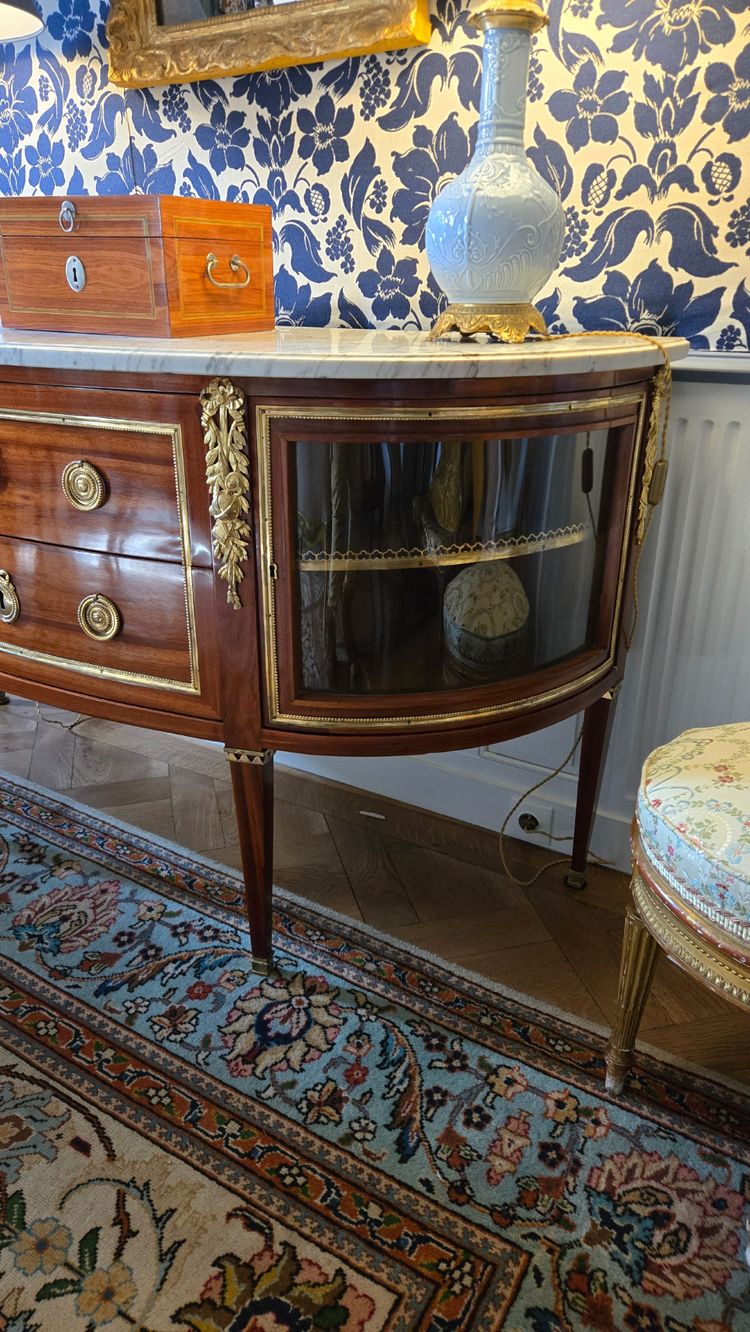 C.mauter, Large Neoclassical Chest Of Drawers With Scientific Attributes