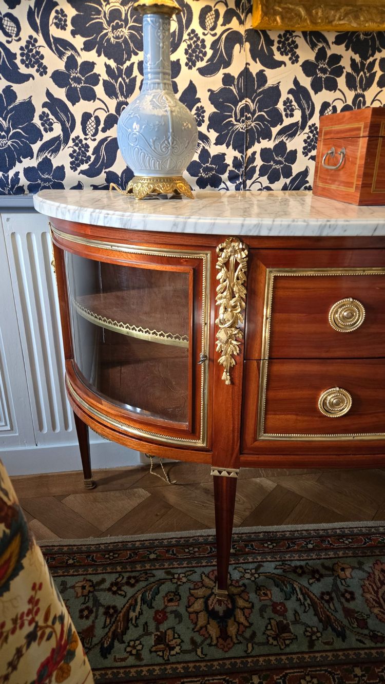 C.mauter, Large Neoclassical Chest Of Drawers With Scientific Attributes