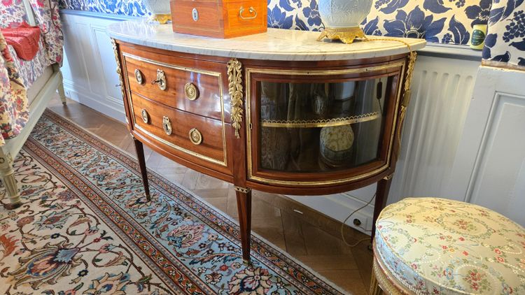 C.mauter, Large Neoclassical Chest Of Drawers With Scientific Attributes