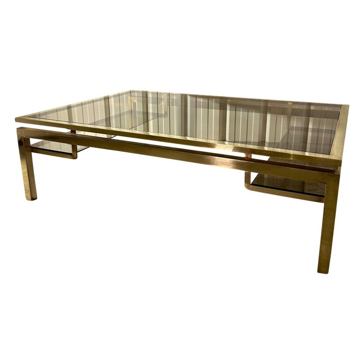 Guy Lefèvre coffee table for JANSEN 1970s