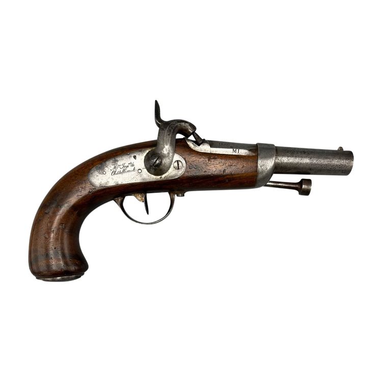 Gendarmerie officer's pistol, model 1836 - France - Second Empire