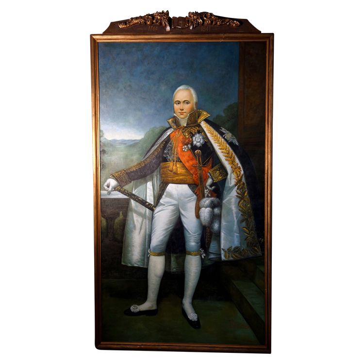 Large 235 cm portrait of Marshal Victor d'Empire