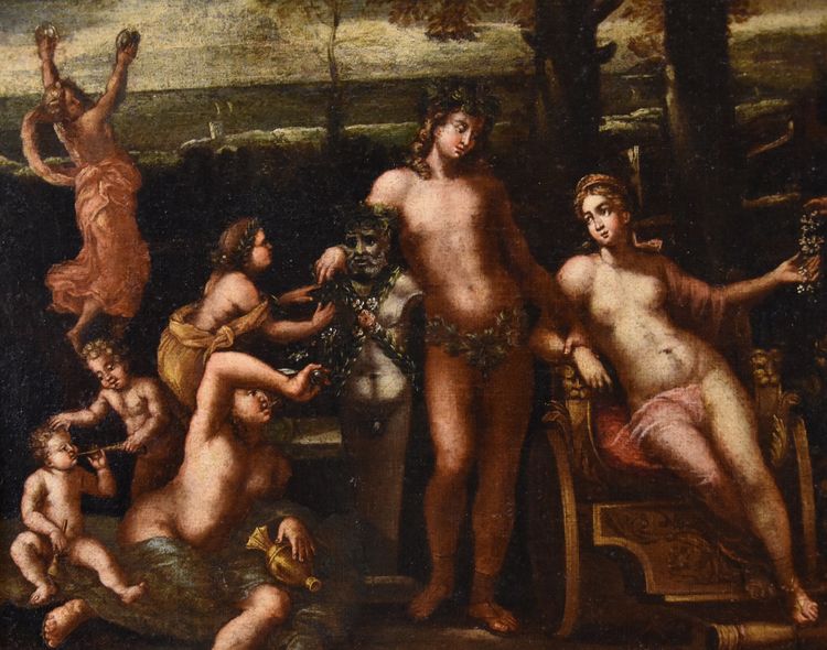 Triumph Of Bacchus And Ariadne, Workshop Of Filippo Lauri (rome, 1623 – 1694)