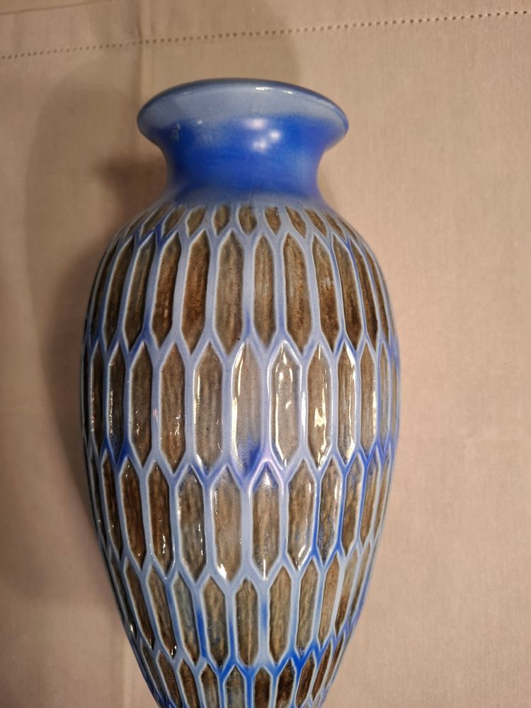 Frères Mougin Art Deco ceramic vase