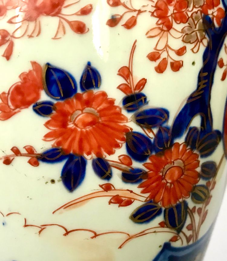 Imari porcelain vase/Compagnie des Indes/ 19th century