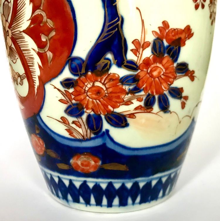 Imari porcelain vase/Compagnie des Indes/ 19th century