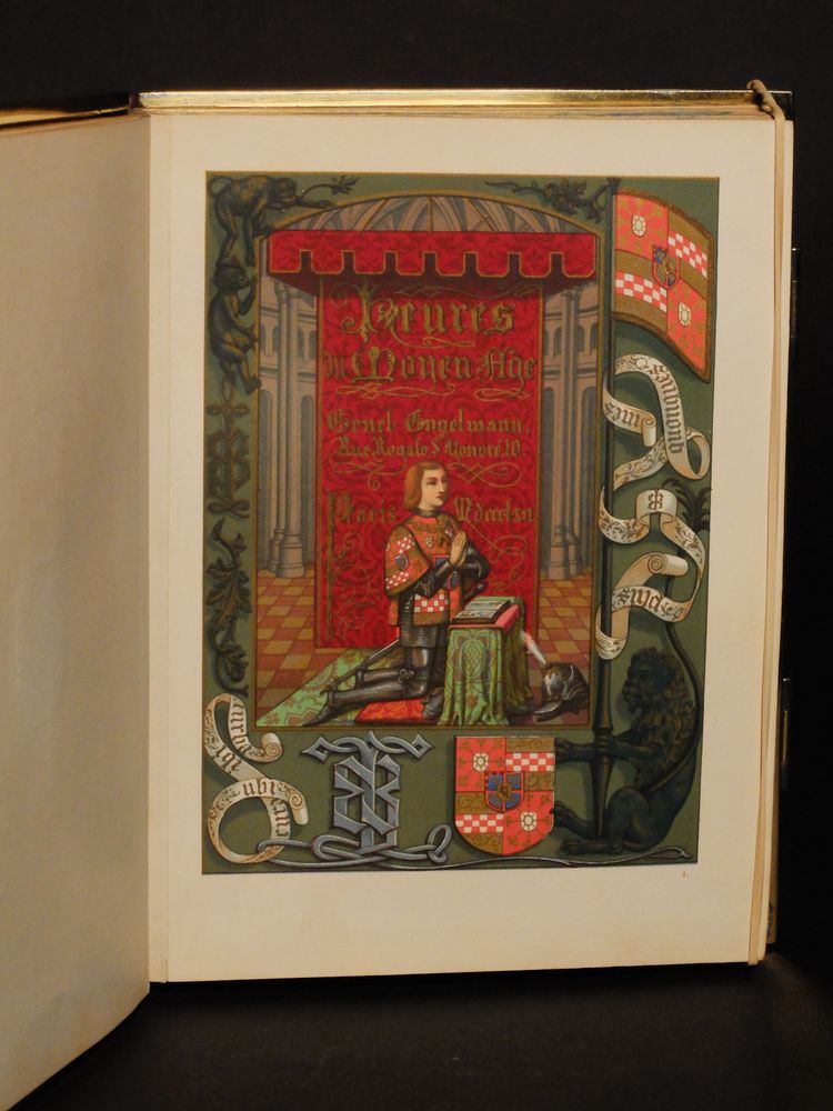 Book of "Hours of the Middle Ages", Gruel & Engelmann, Paris 1862